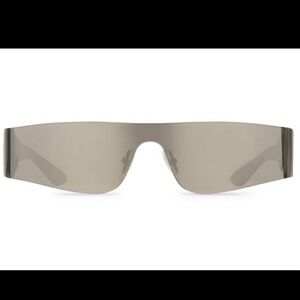 Balenciaga MONO
RECTANGLE SUNGLASSES IN SILVER